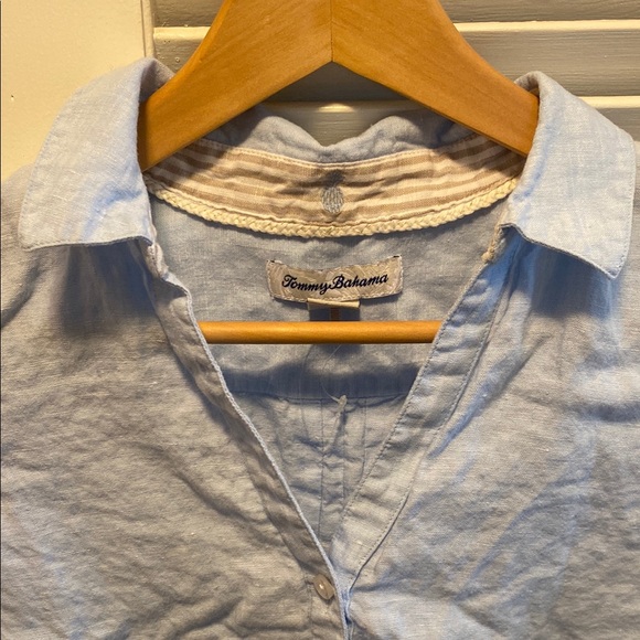 Tommy Bahama Linen Button-Up Shirt - Picture 4 of 8